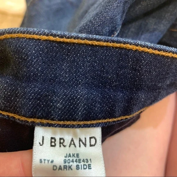 J Brand Jake Skinny Boyfriend Dark Side Jeans 26 - Picture 6 of 15